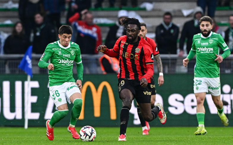 Saint-Étienne vs OGC Nice (23:00 &#8211; 01/03) | Xem lại trận đấu